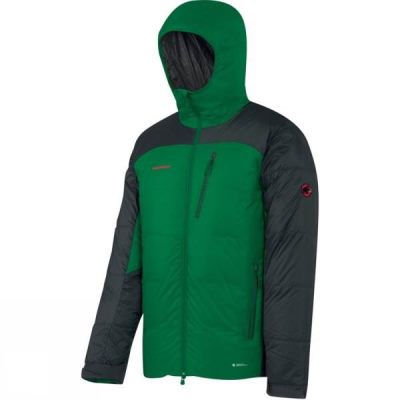 Chaquetas Mammut Ambler Hooded Hombre - Verde - Chile OVQ491768